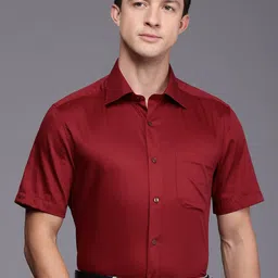 Louis Philippe Classic Fit Pure Cotton Formal Shirt-image-10