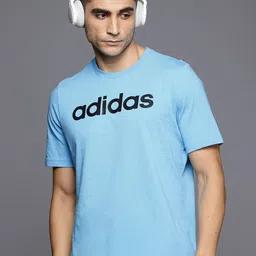 ADIDAS Essentials Single Jersey Brand Logo Pure Cotton T-shirt-picture-13