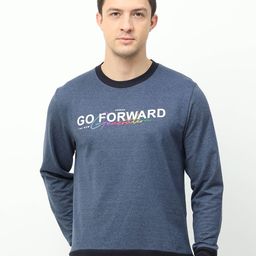 ARDEUR Men Blue Printed Sweatshirt-image-64