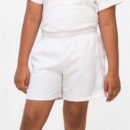Artengo By Decathlon Unisex Kids White Solid Sustainable Sports Shorts-picture-52