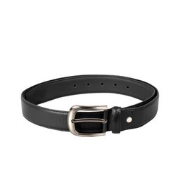 SCHARF Men Black Solid Belt-image-13