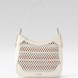 Van Heusen Self Design Checked Shoulder Bag-86