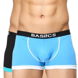 BASIICS by La Intimo Men Pack of 2 Trunks BCSTR020B012-picture-2