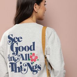Harvard Graphic Printed Cotton Sweatshirt-54
