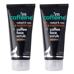 MCaffeine Set of 2 Coffee Exfoliating Face Scrub for Fresh & Glowing Skin - 75g each-18