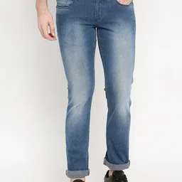Basics Men Blue Skinny Fit Jeans-image-96