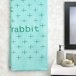 Cortina Unisex Sea Green Printed 300 GSM Bath Towel-image-39