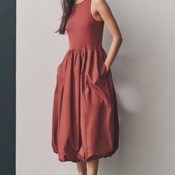 NEXT Pure Cotton A-Line Midi Dress-picture-14