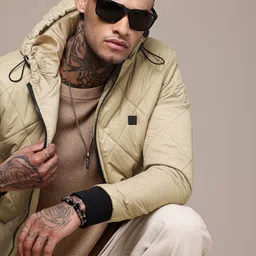 WROGN Hooded Quilted Jacket-image-52