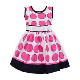Wish Karo Girls Pink & White Dress-image-84