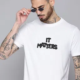 Flying Machine Typography Printed T-shirt-image-2