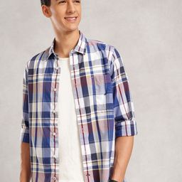 Nautica Classic Fit Checked Casual Shirt-picture-21