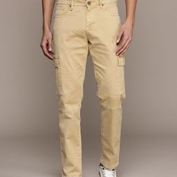 Roadster Men Relaxed Fit Stretchable Cargo Jeans-image-70