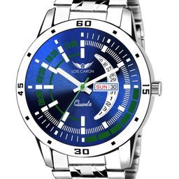 LOIS CARON Men Blue Analogue Watch-image-13