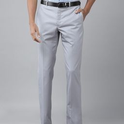 Park Avenue Men Smart Slim Fit Formal Trousers-image-59