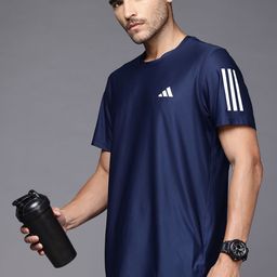 ADIDAS Own The Run Logo Detail T-shirt-image-15