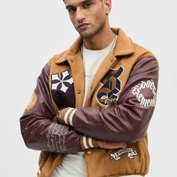 Snitch Men Varsity Jacket-image-20