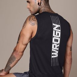 WROGN ACTIVE Men Brand Logo Printed T-shirt-image-41