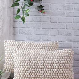eyda Set Of 2 Off White Rectangle Cushion Covers-22