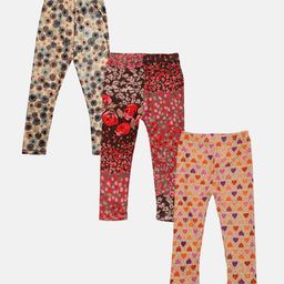 TINY HUG Girls Pack Of 3 Assorted Tights-image-64