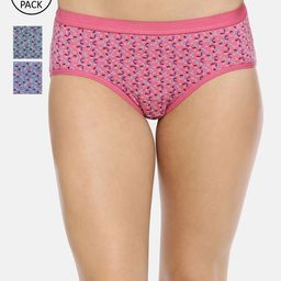 Red Rose Women Pack Of 3 Assorted Basic Briefs Madhu-image-86