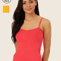 Lady Lyka Women Pack Of 2 Solid Camisoles-image-34
