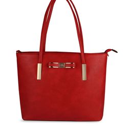 GIORDANO Women Red Solid Shoulder Bag-3