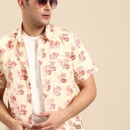 DENNISON Smart Block Printed Casual Shirt-image-99