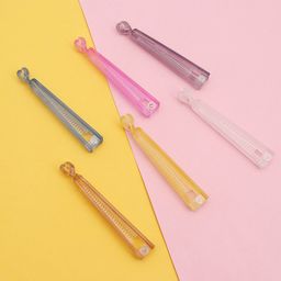 Sukkhi Women Pink & Yellow Set of 6 Claw Clip-image-98