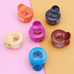 Sukkhi Women Multi Set of 6 Claw Clip-80