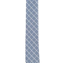 Louis Philippe Men Blue & White Woven Design Broad Tie-picture-42