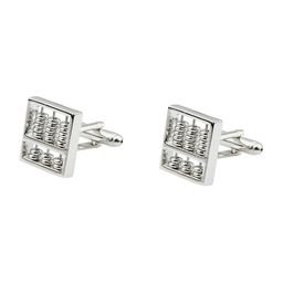 The Tie Hub Silver-Toned Cufflink-picture-41