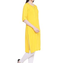 Rangriti Keyhole Neck Straight Kurta-image-80