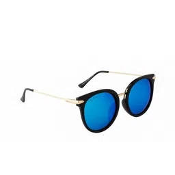Ted Smith Women Blue Lens & Black Cateye Sunglasses with Polarised Lens TSO-P0817_C4-image-42