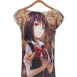 Miyo Brown Printed Pure Cotton Regular Top-picture-51