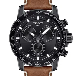 TISSOT Men Black & Brown Supersport Chrono Analogue Watch T1256173605101-picture-49