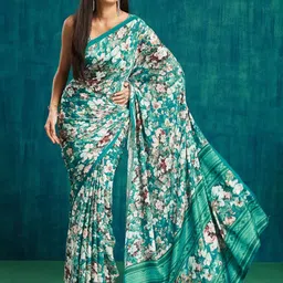 RACHNA Floral Printed Ready to Wear Saree-image-43