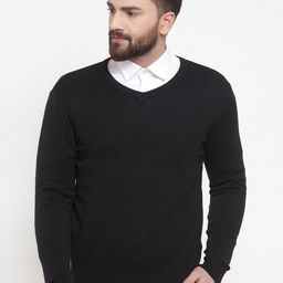 ARMISTO Men Black Solid Pullover-picture-11