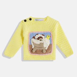 CHUTPUT Kids Conversational Crochet Woollen Pullover-image-52