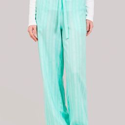 Beverly Hills Polo Club Women Green Regular Fit Striped Parallel Trousers-image-101
