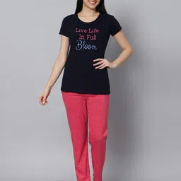 DZZO Typography Printed Night suit-picture-38