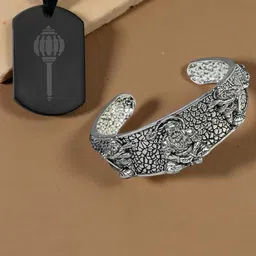 Stylewell Hanuman Face & Gada Jewellery Set-picture-42