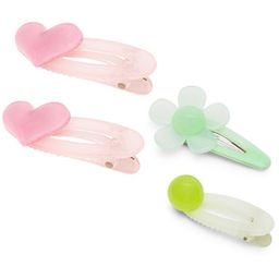 Radhu & Kabby Girls Set of 4 Tic Tac Hair Clip-image-2