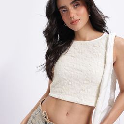 Stylecast X Hersheinbox Embroidered Crop Top-image-68