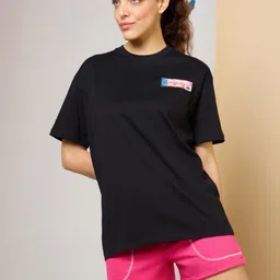 CULT Women Black Power Play T-shirt-image-35