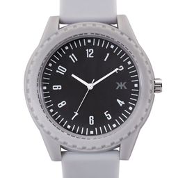 Kook N Keech Unisex Black Solid Analogue Watch KNK22-2A-Grey-51