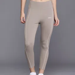 HRX by Hrithik Roshan Women Togetherfaster Antimicrobial & Rapid Dry Running Tights-image-17