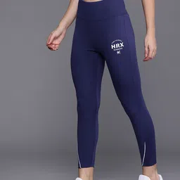 HRX by Hrithik Roshan Women Togetherfaster Antimicrobial & Rapid Dry Running Tights-picture-20