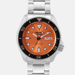 SEIKO 5 Automatic Men Orange Analogue watch SRPD59K1-13
