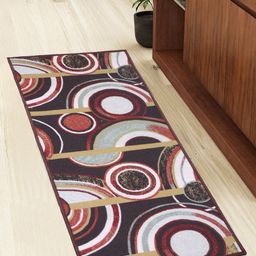 Status Multicoloured Printed Anti-Skid Taba Runner-48